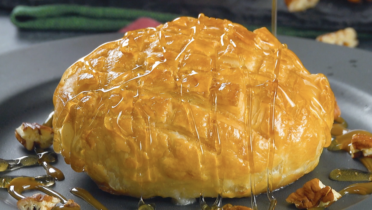 Apfel-Dessert nach Art „Wellington“