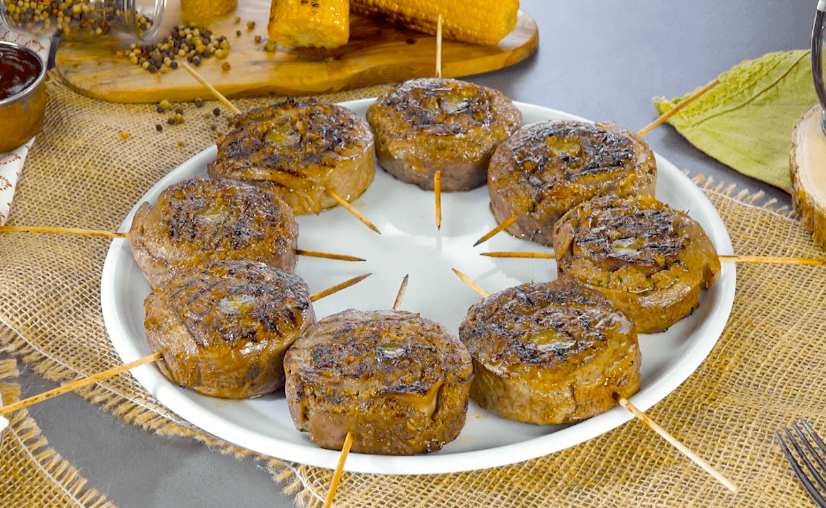 Herrliche Rouladenspieße – Rinderrouladen vom Grill