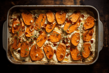 Süßkartoffel-Auflauf