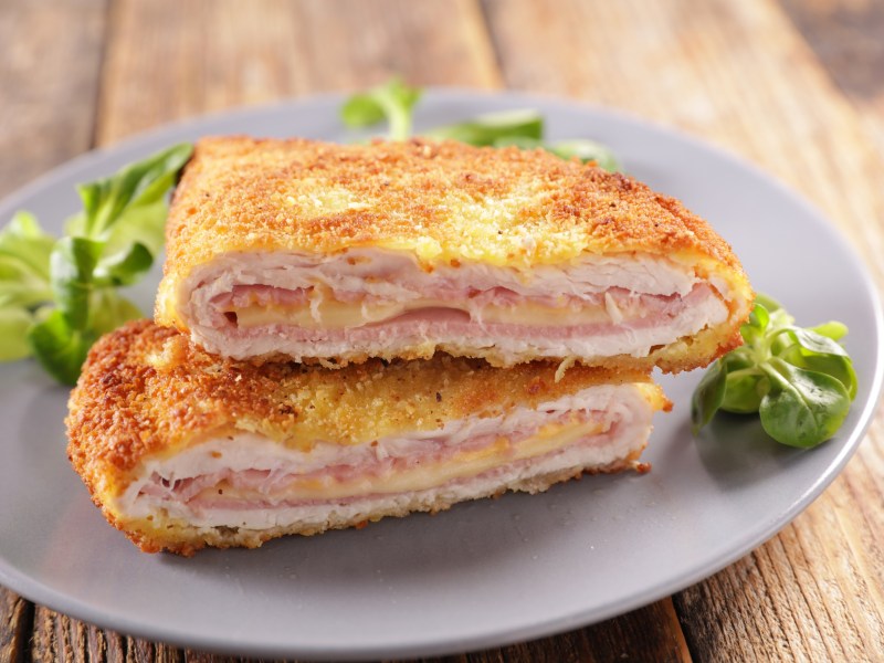 Cordon Bleu aus dem Airfryer.