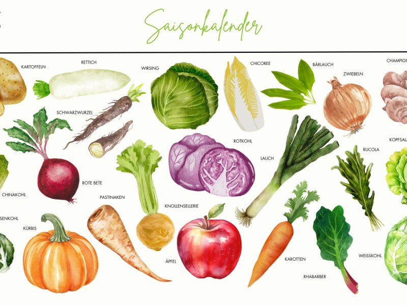 Saisonkalender März