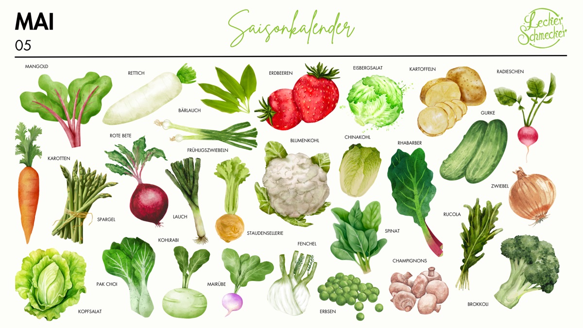 Saisonkalender Mai