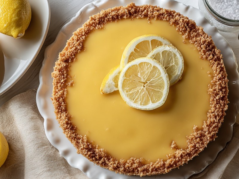 Ein Anke Pie in der Draufsicht.