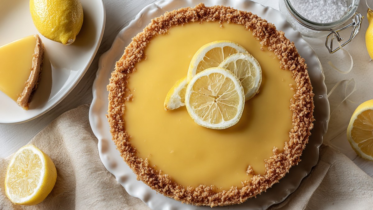 Ein Anke Pie in der Draufsicht.