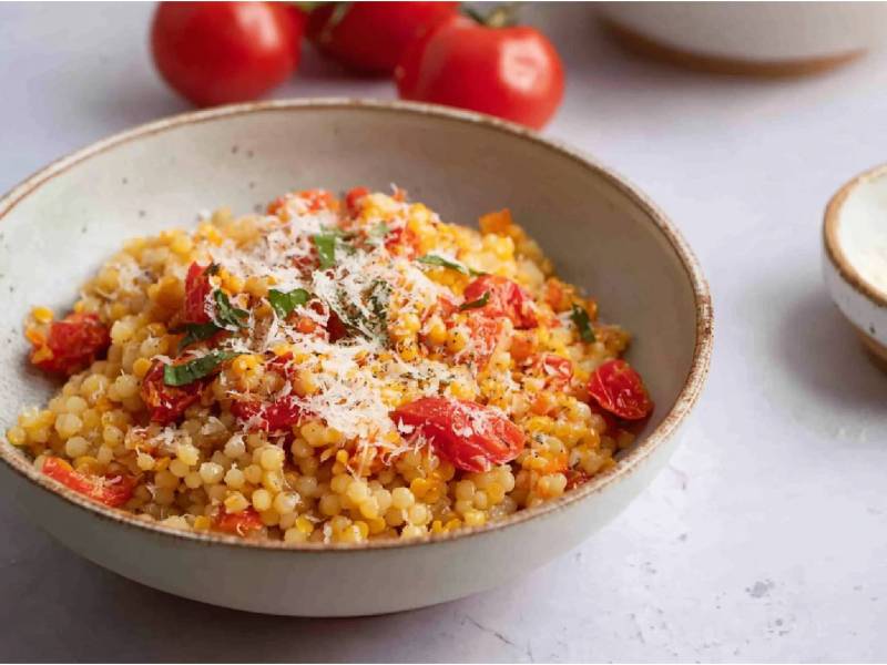 Ein Teller Fregola Sarda
