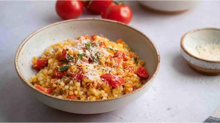 Ein Teller Fregola Sarda