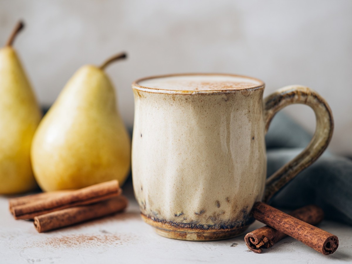 Ein warmer Smoothie zum Frühstück? Diese Birnen-Chai-Kombi ist unschlagbar