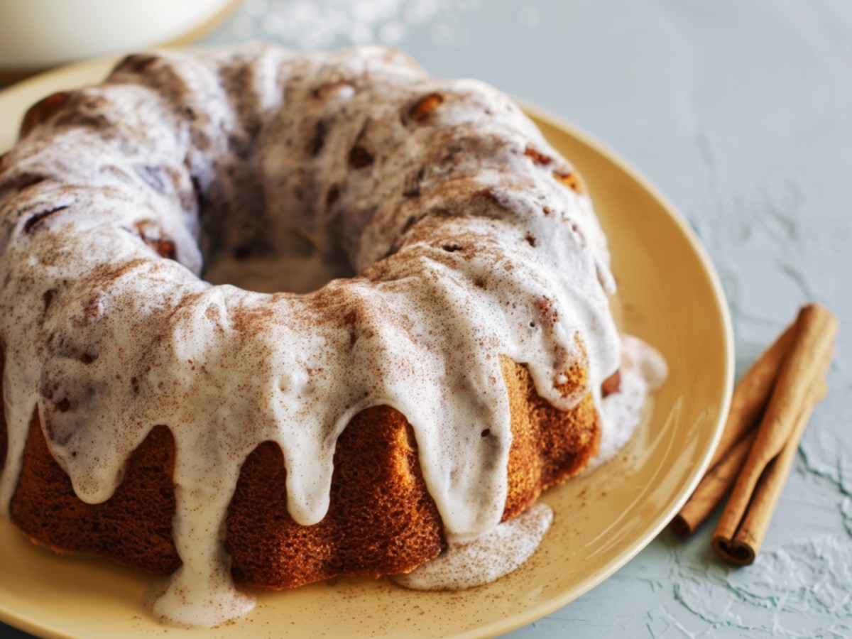 Von diesem Kuchen willst du schon beim Backen naschen