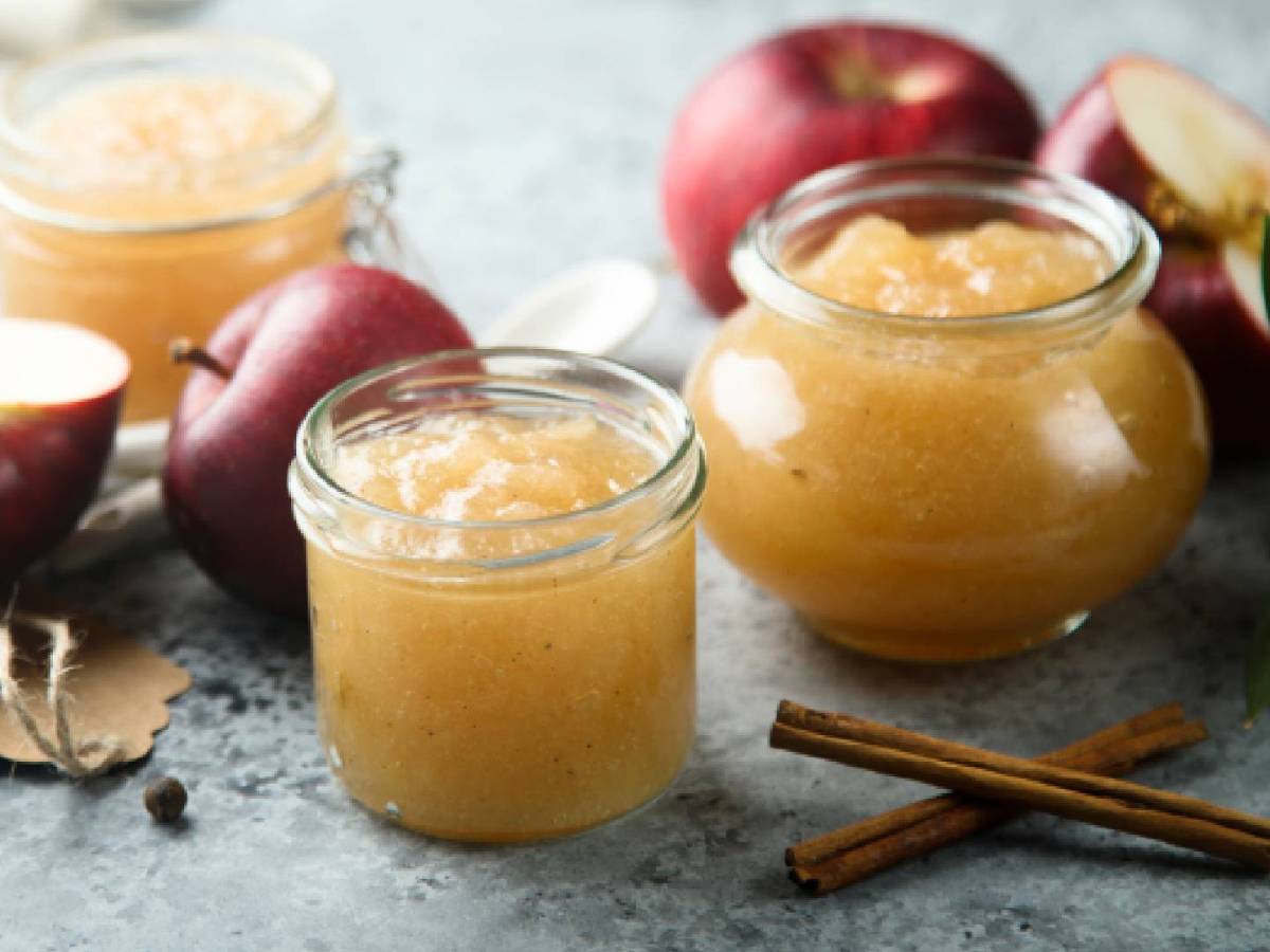 Frühstückshighlight: Apfel-Marzipan-Marmelade