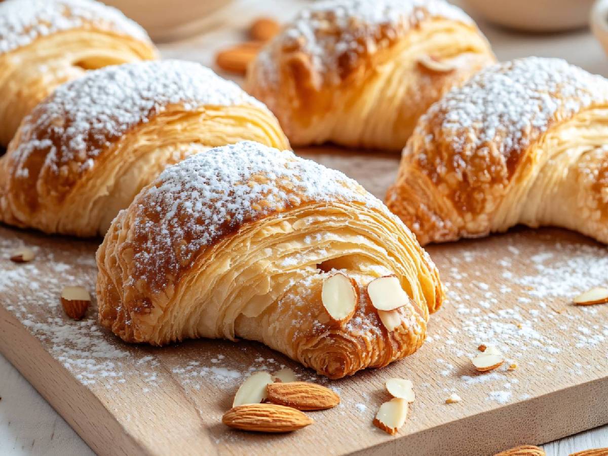 Mandel-Croissants in nur 25 Minuten backen